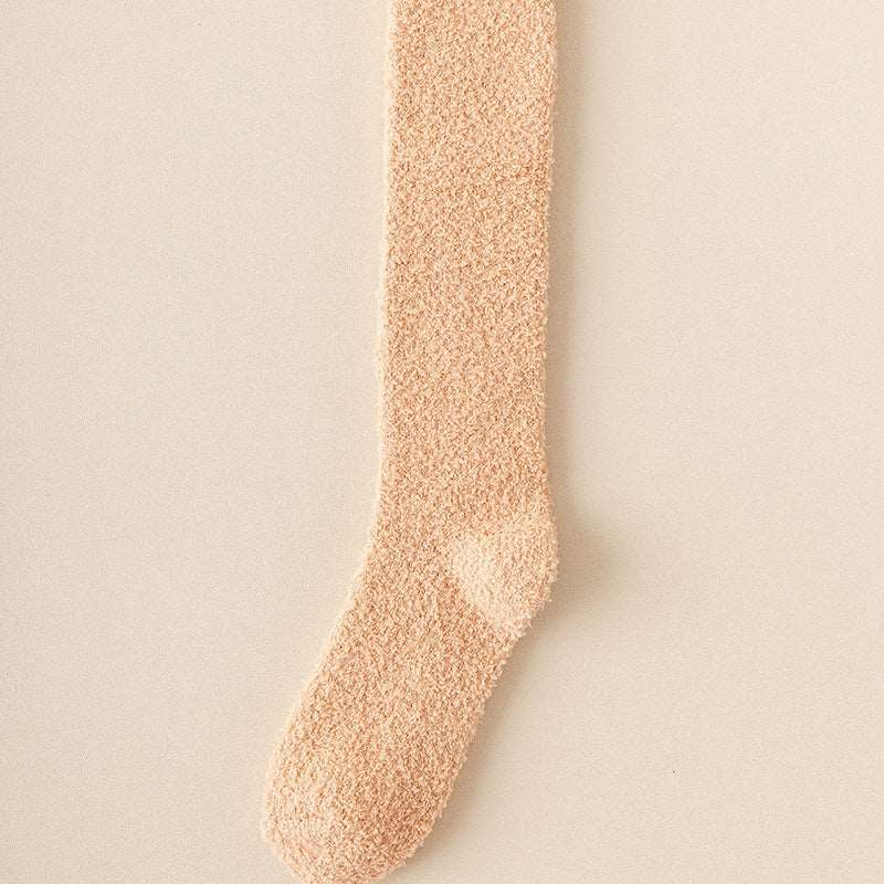 Women Long Fluffy Bed Socks