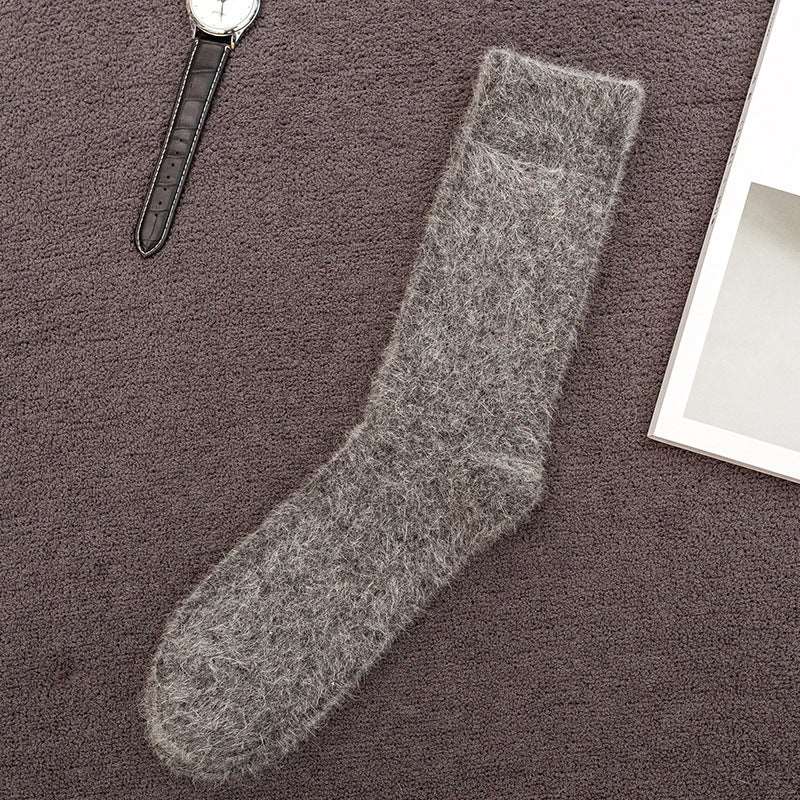 Rabbit Wool Crew Socks
