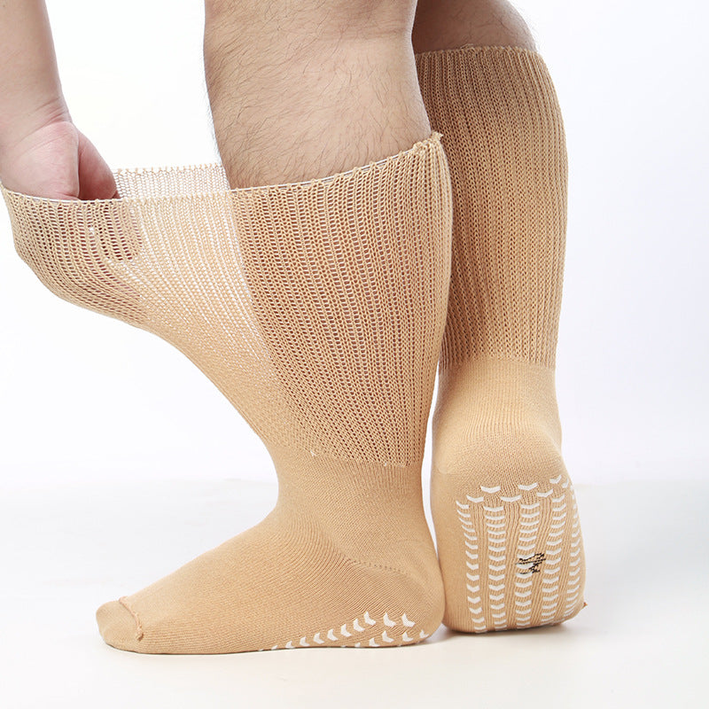 Extra Wide Anti-Slip Diabetic Socks - 3 Pairs