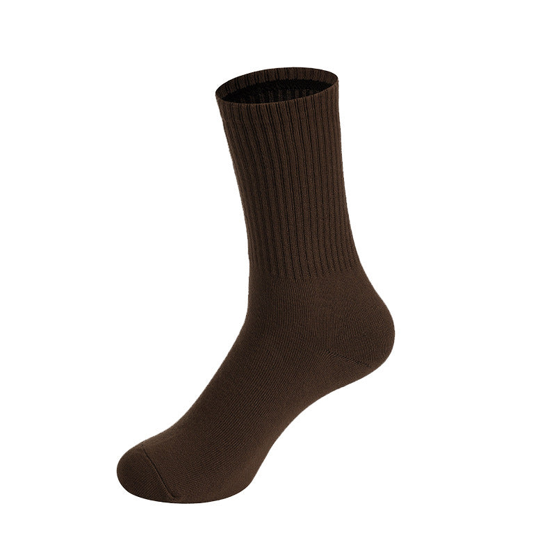 Casual Cotton Crew Socks - 3 Pairs