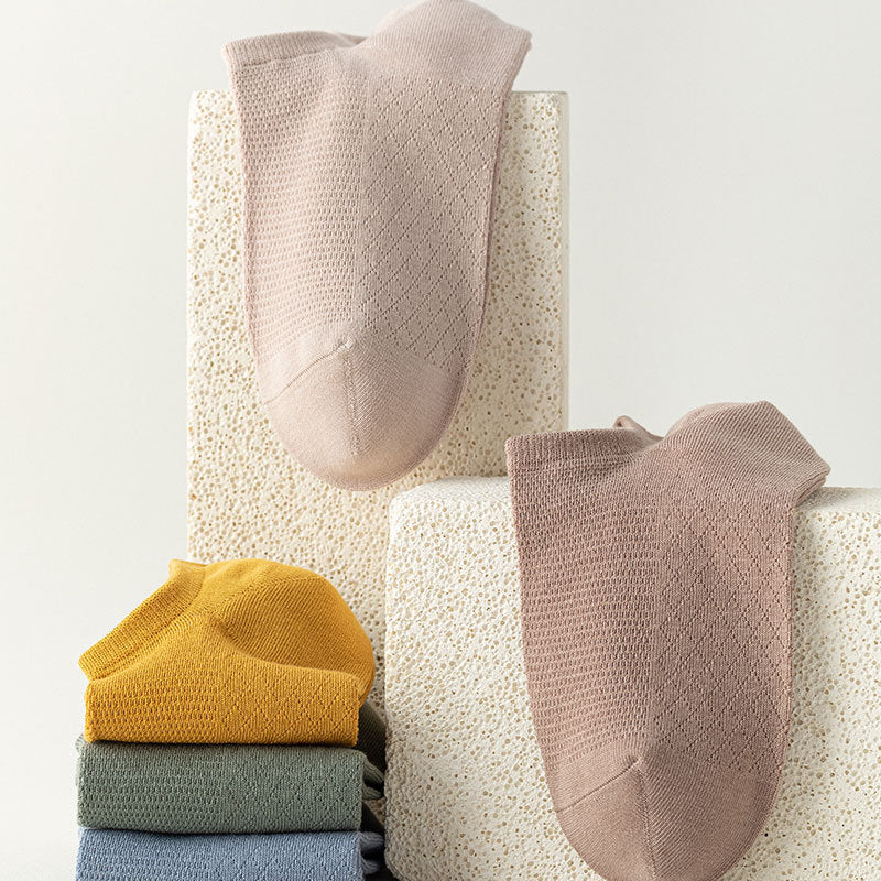 Air Flow Cotton No-Show Socks Men - 3 Pairs