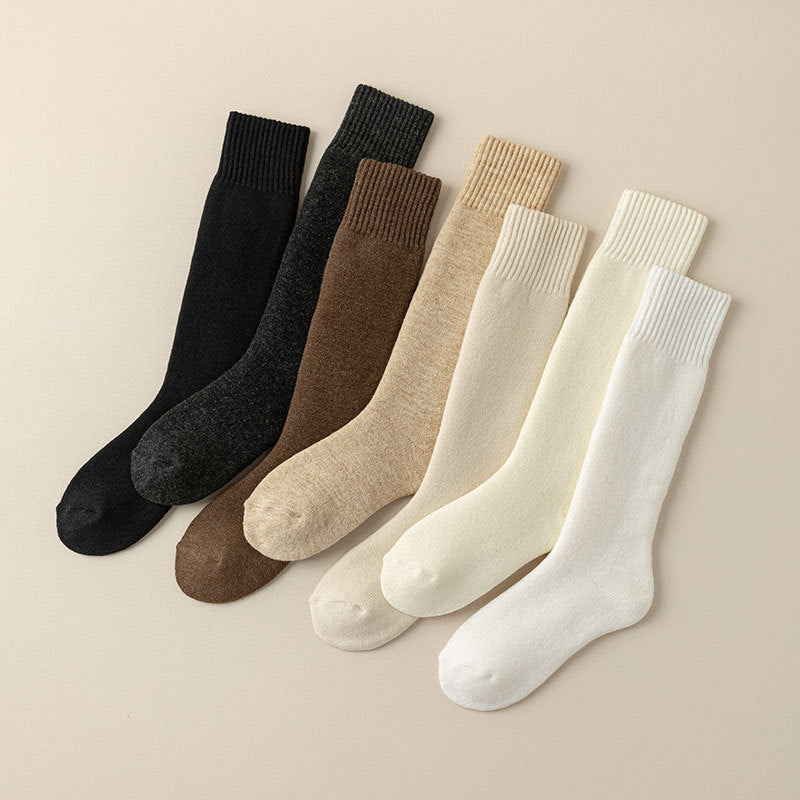 Warm Thermal Socks Over the Calf - 2 Pairs