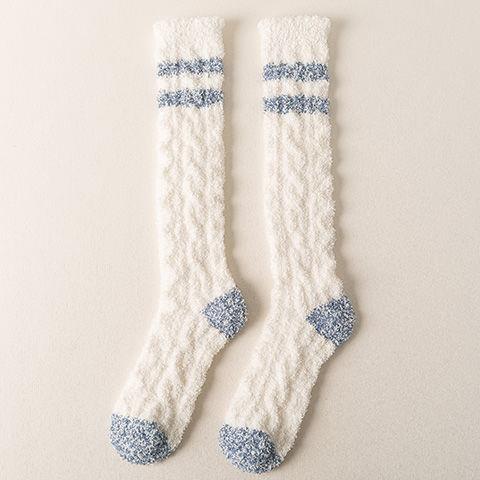 Cozy Cloud Ultra-Soft Coral Fleece Lounge Socks - 2 Pairs