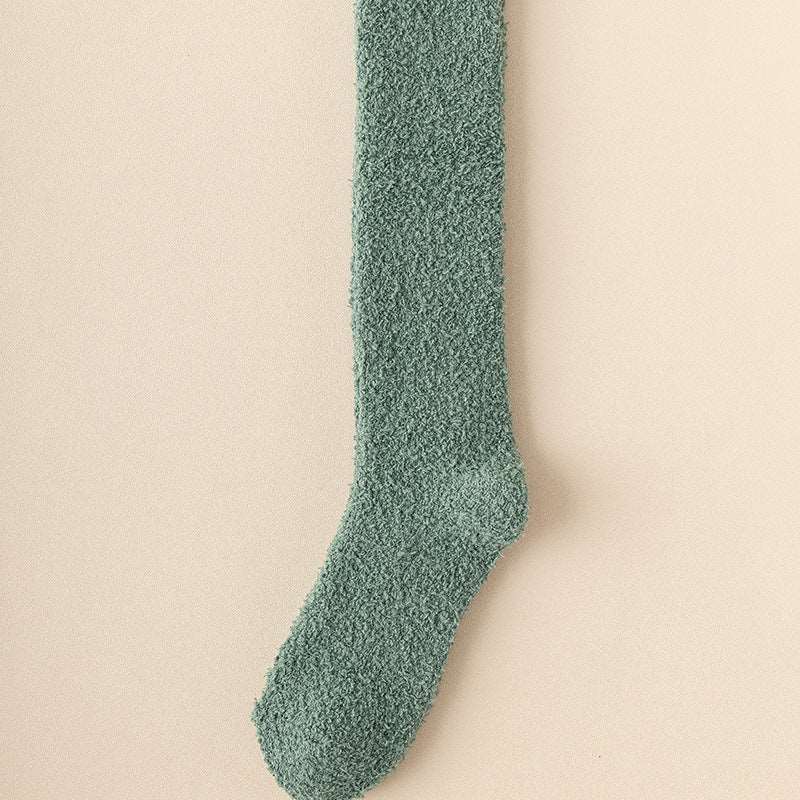 Women Long Fluffy Bed Socks