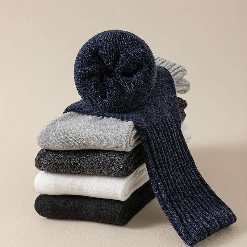 Cotton Cushioned Crew Socks Extra Thick - 2 Pairs