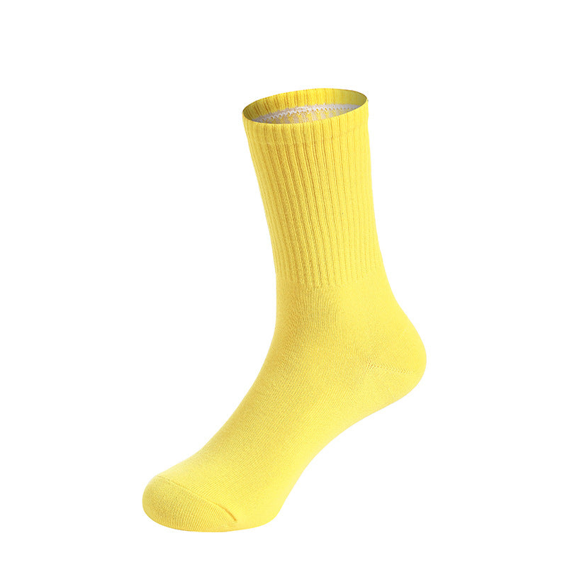 Casual Cotton Crew Socks - 3 Pairs