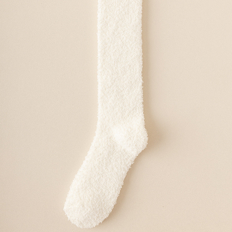 Women Long Fluffy Bed Socks