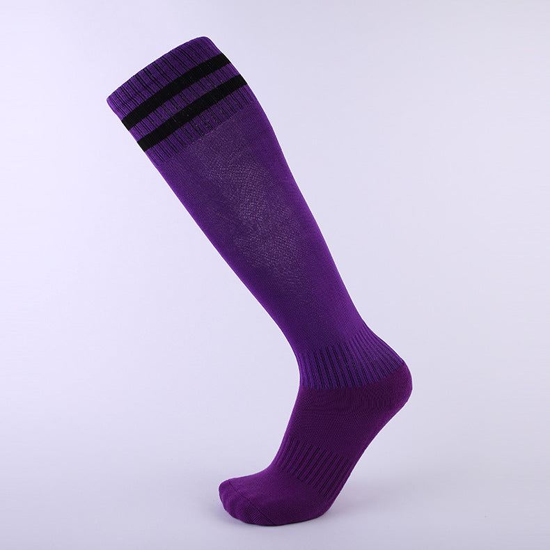 Knee High Soccer Socks - 2 Pairs