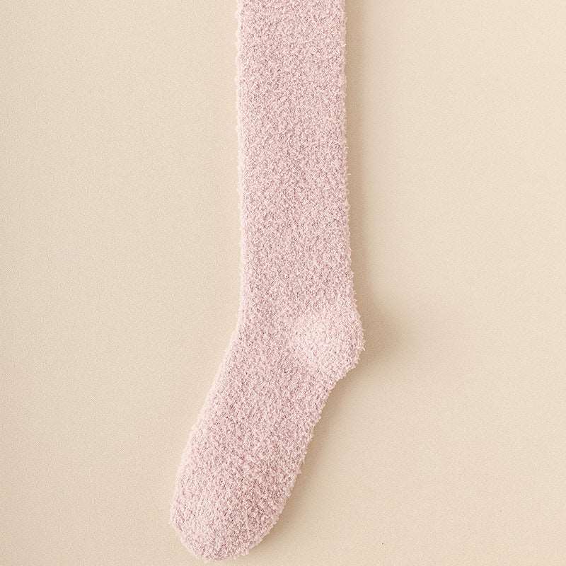 Women Long Fluffy Bed Socks