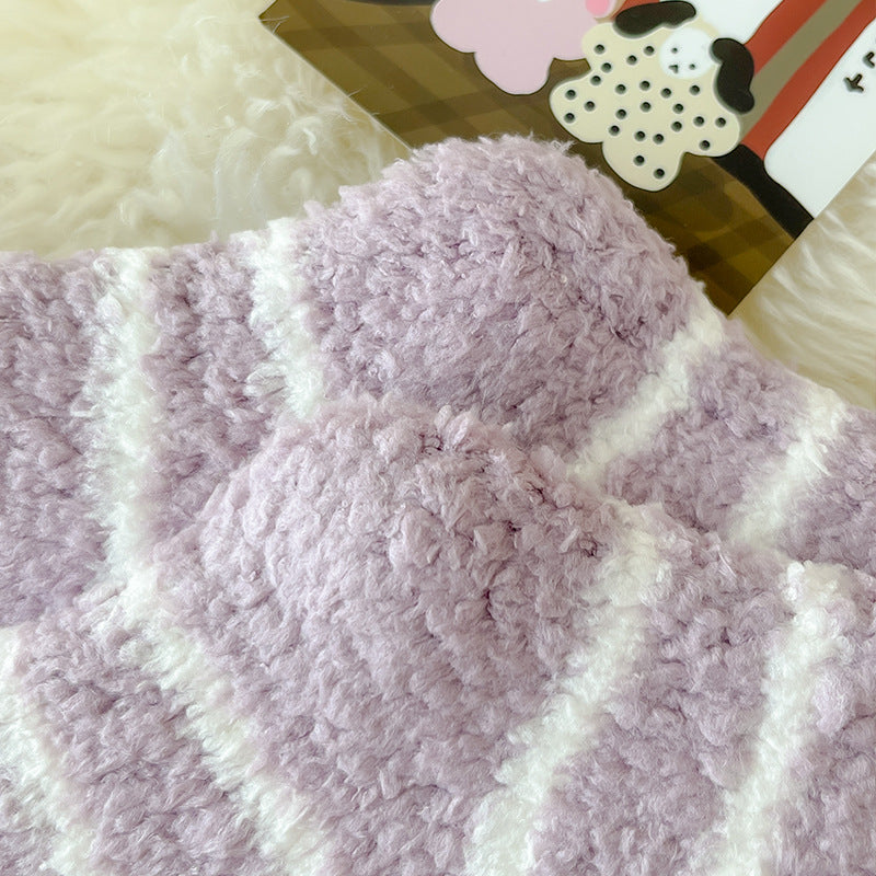 Cozy Cloud Fleece Home Socks - 3 Pairs