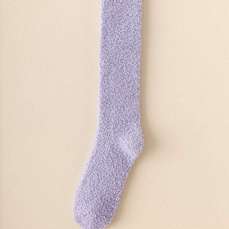 Women Long Fluffy Bed Socks