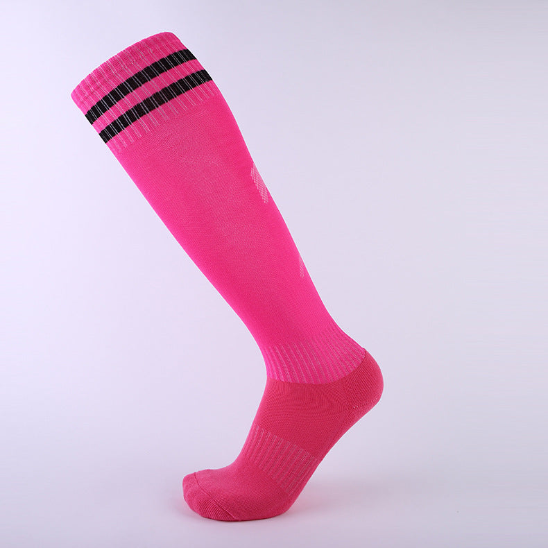 Knee High Soccer Socks - 2 Pairs