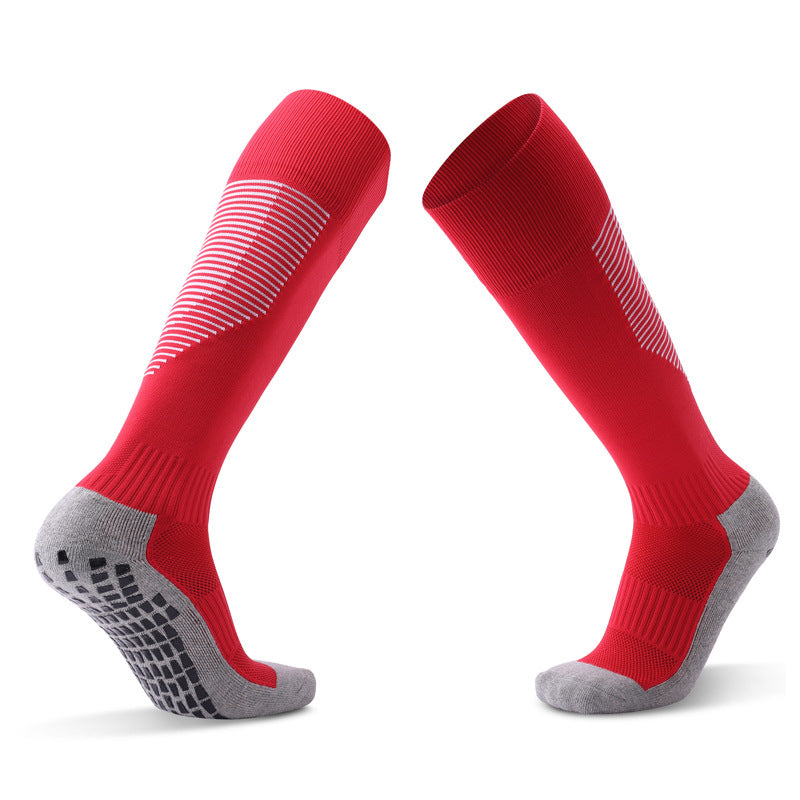 Non-slip Knee High Soccer Socks - 2 Pairs
