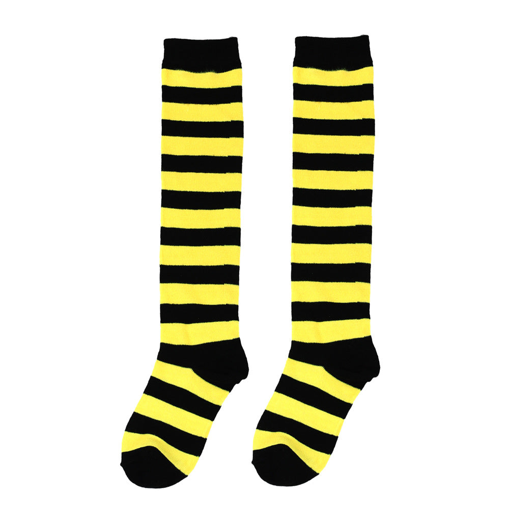 Kids Stripe Knee-High Socks - 3 Pairs