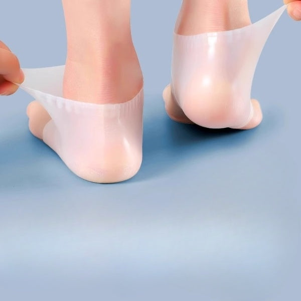 Ultra-Thin Silicone Heel Protectors - 3 Pairs