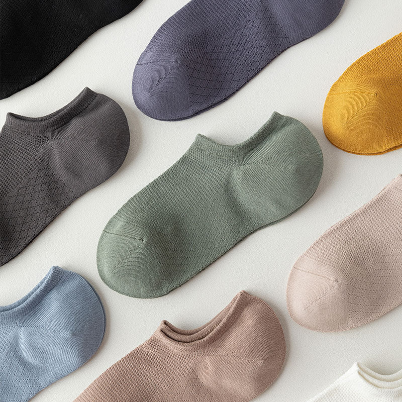 Air Flow Cotton No-Show Socks Men - 3 Pairs