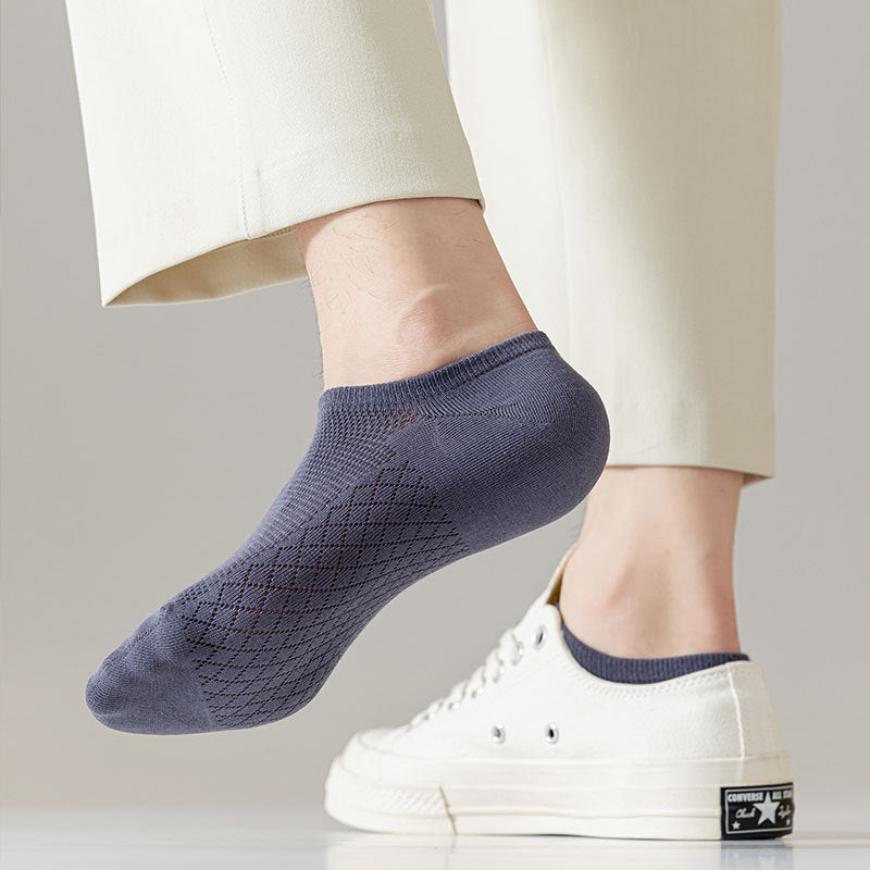 Air Flow Cotton No-Show Socks Men - 3 Pairs