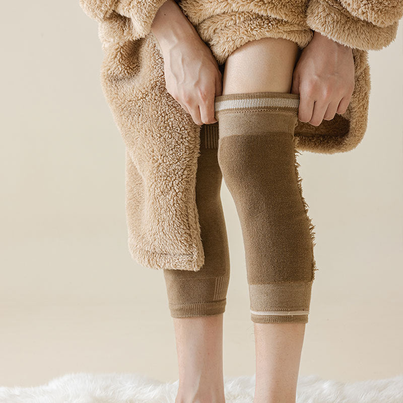 Wool Thermal Knee Warmers Unisex