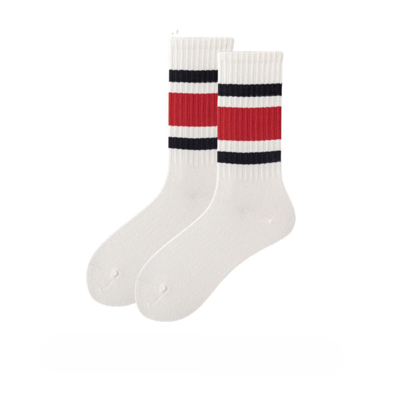 Classic Stripe Crew Socks - 3 Pairs