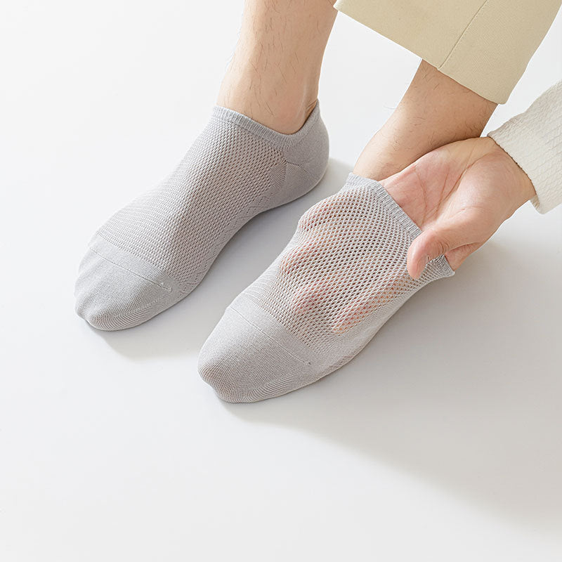 Air Flow Cotton No-Show Socks Men - 3 Pairs