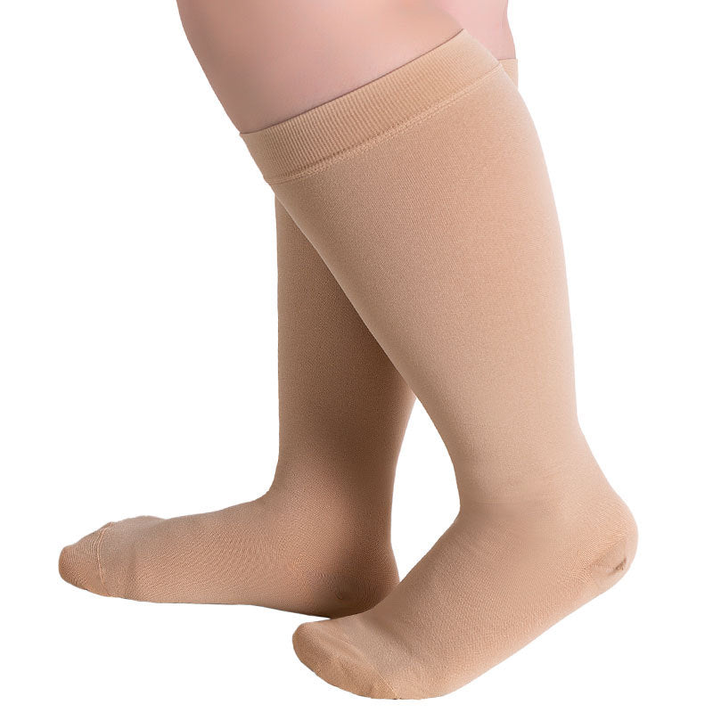 Medical Compression Socks- S-7XL Extra Wide Calf Closed Toe