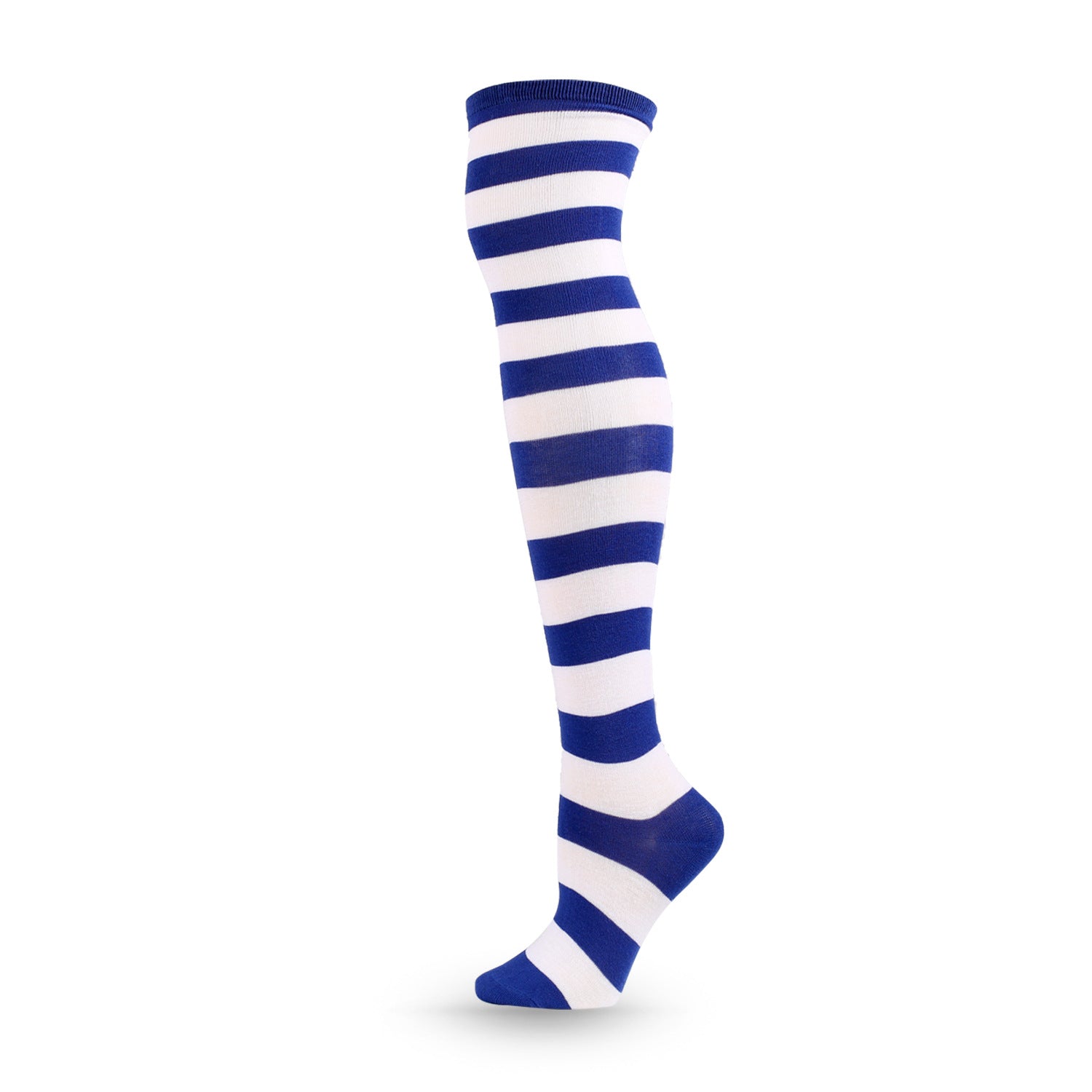 Over The Knee Long Stockings Cosplay Socks Stripe Women - 3 Pairs