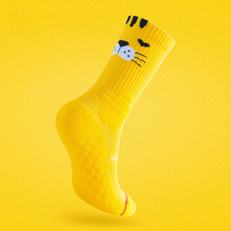 Animal-themed performance socks - 2 Pairs