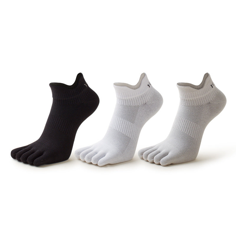 PureFit Cotton Toe Socks - 3 Pairs