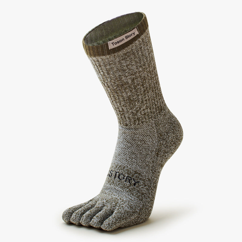 CoolMax Merino Wool Toe Socks - 2 Pairs