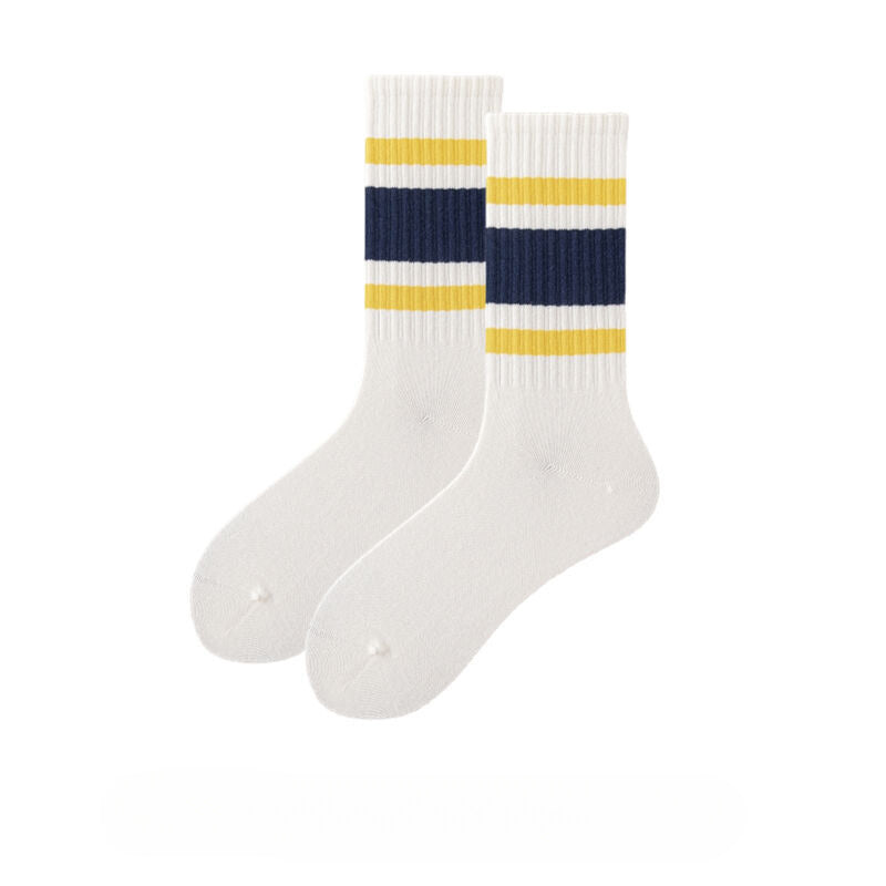 Classic Stripe Crew Socks - 3 Pairs