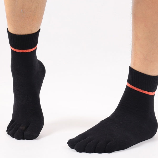 Stride Fit Men’s Cotton Toe Socks - 3 Pairs