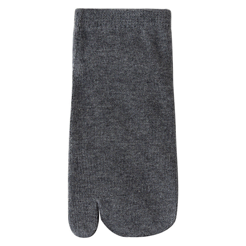 Men’s Split Toe Cotton Ankle Socks – Breathable & Anti-Slip - 3 Pairs