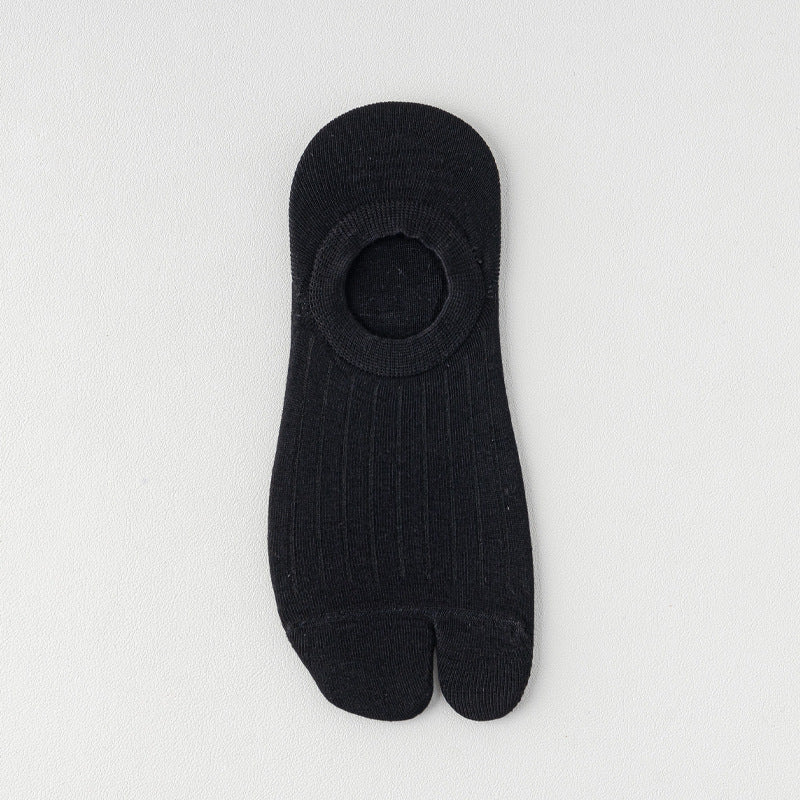 Women’s Cotton Tabi No Show Socks - 3 Pairs