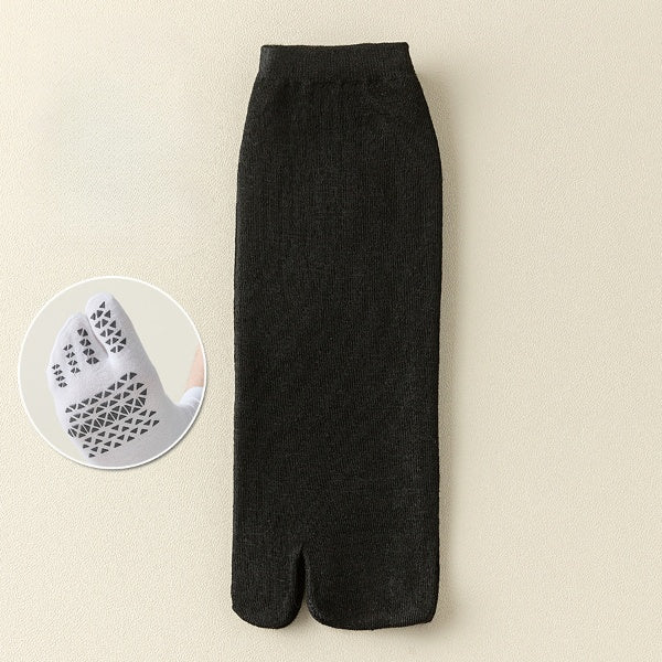 Non-Slip Two Toe Socks - 3 Pairs
