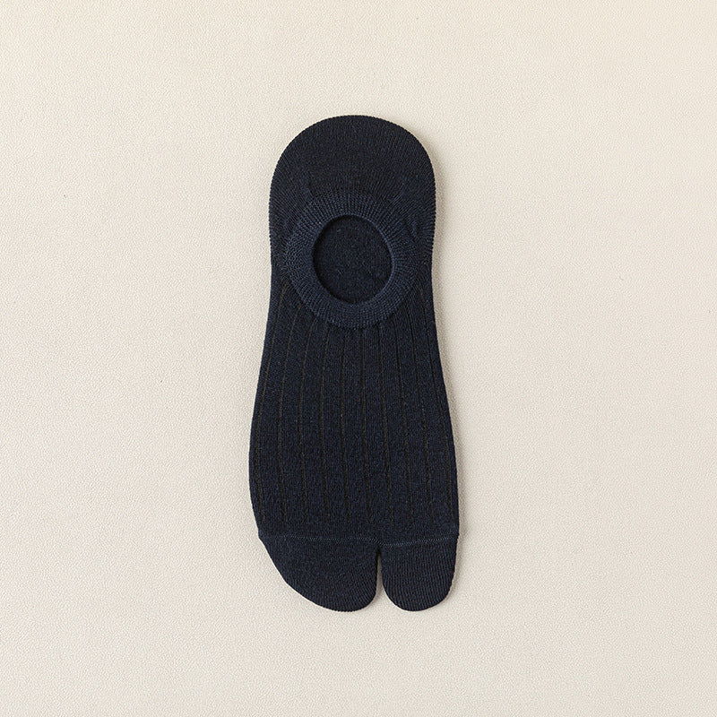 Comfort Fit Men’s Tabi Low Cut Socks - 3 Pairs