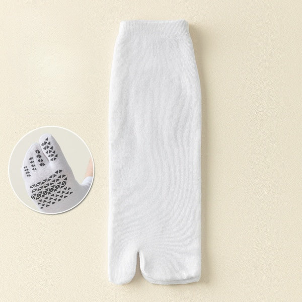 Non-Slip Two Toe Socks - 3 Pairs