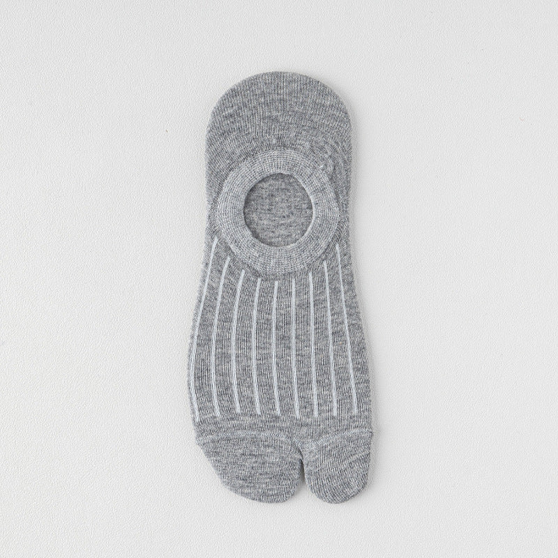 Women’s Cotton Tabi No Show Socks - 3 Pairs