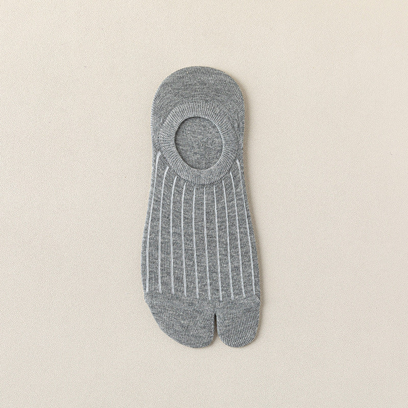 Comfort Fit Men’s Tabi Low Cut Socks - 3 Pairs