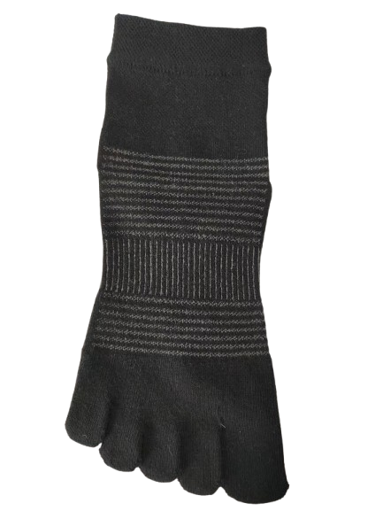CoolMax Performance Ankle Five Toe Socks - 3 Pairs