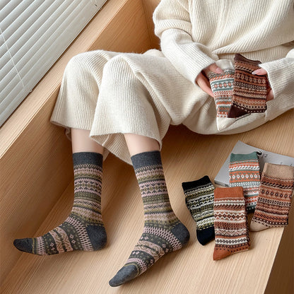 Nordic Cozy Socks Women - 2 Pairs
