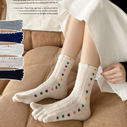 Candy Love Toe Socks - 3 Pairs