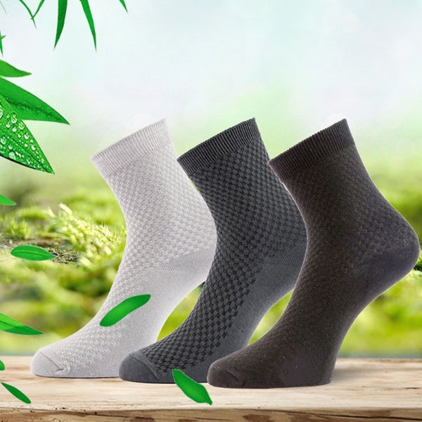 Bamboo Crew Socks - 5 Pairs