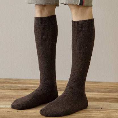 Wool Over the Calf Socks Men