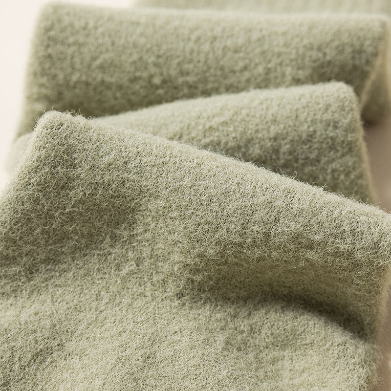 Cozy Luxe Fleece-Lined Home Socks - 2 Pairs