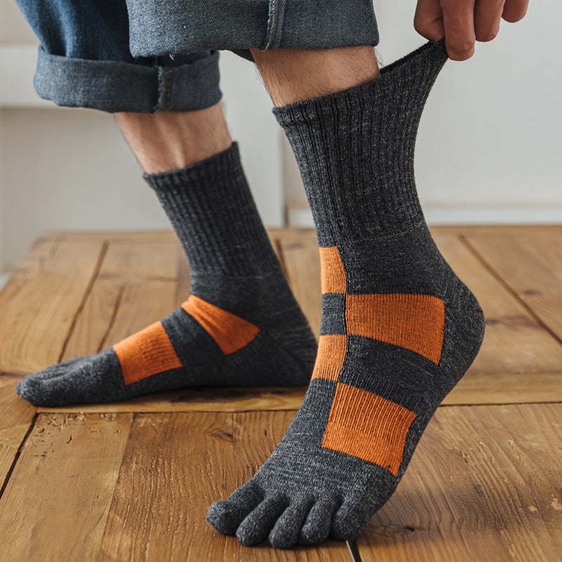 StrideGuard Men’s Toe Socks - 3 Pairs