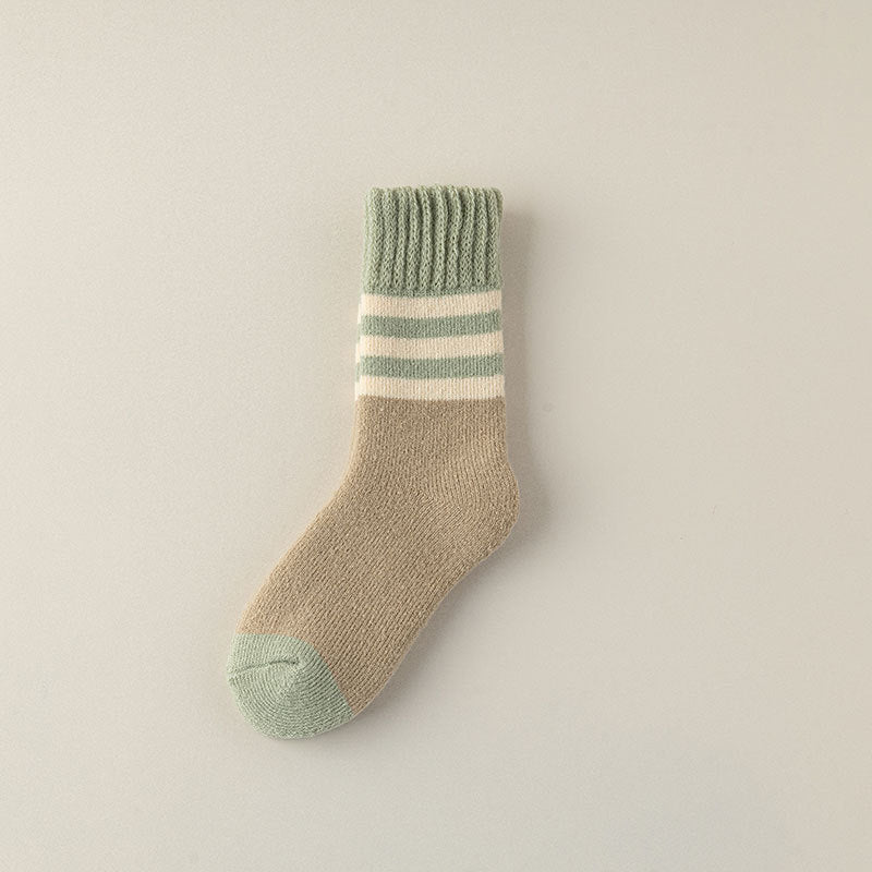 CozyCharm Winter Cotton Socks - 2 Pairs