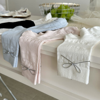 Lace Whisper Cotton Socks - 3 Pairs