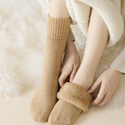 Ultra Warm Wool Crew Socks Women - 3 Pairs