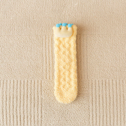 Royal Crown Coral Fleece Socks - 3 Pairs