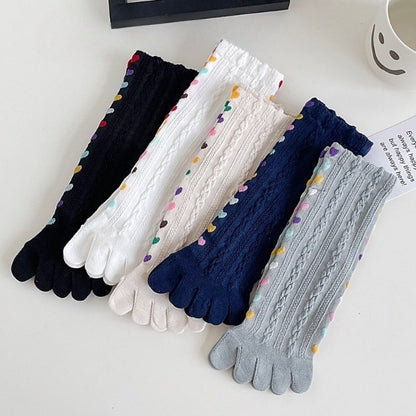 Candy Love Toe Socks - 3 Pairs